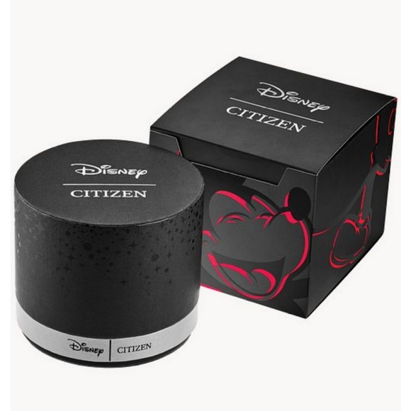 CITIZEN Disney Mickey Mouse Eco Drive Black Mens Watch - Picture 5 of 6